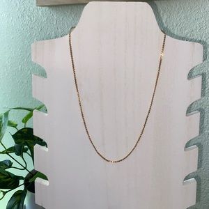 15” gold dipped vintage chain ✨